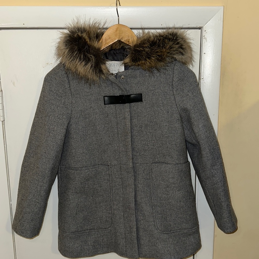 Girls coat with hood